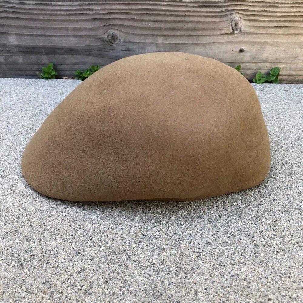 COUNTRY GENTLEMAN Cabbie Newsboy Hat LARGE Men's Gatsby 100% Wool Brown Cap​​